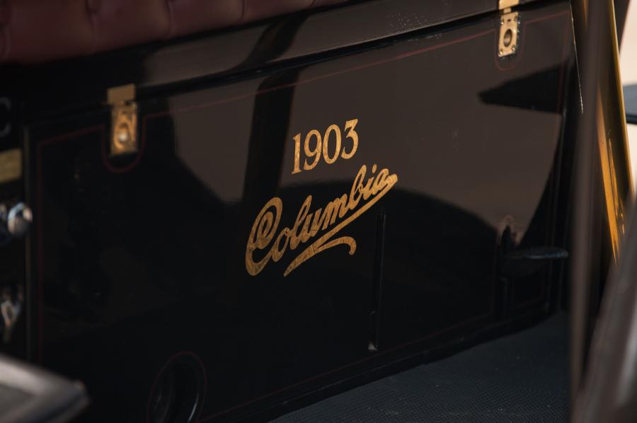 Логотип Columbia Mark XIX Electric Surrey 1903 года  (фото 8 из 14)